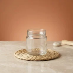 Transparent candle jar - 212 ml